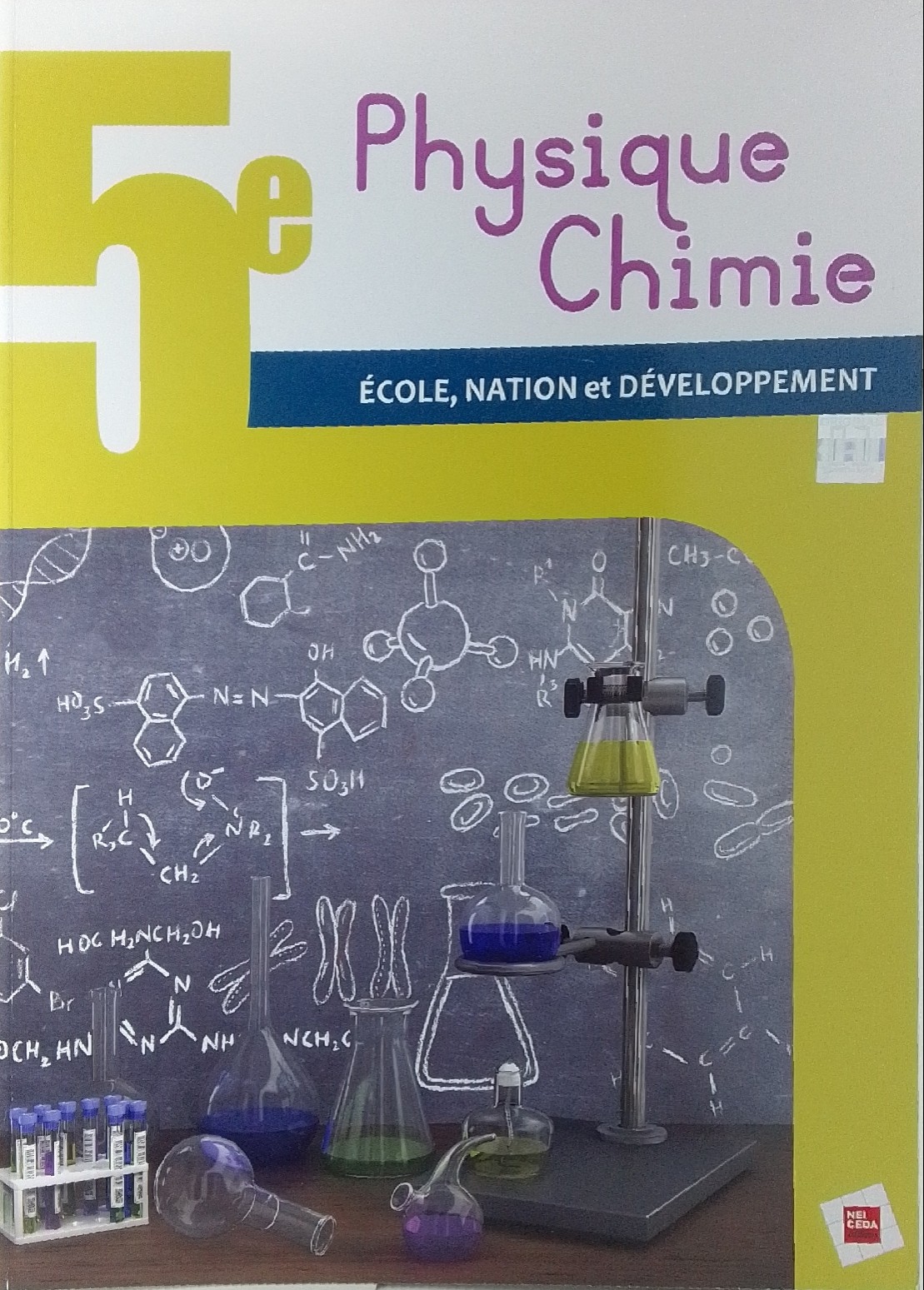 Livre de physique-chimie 5ème