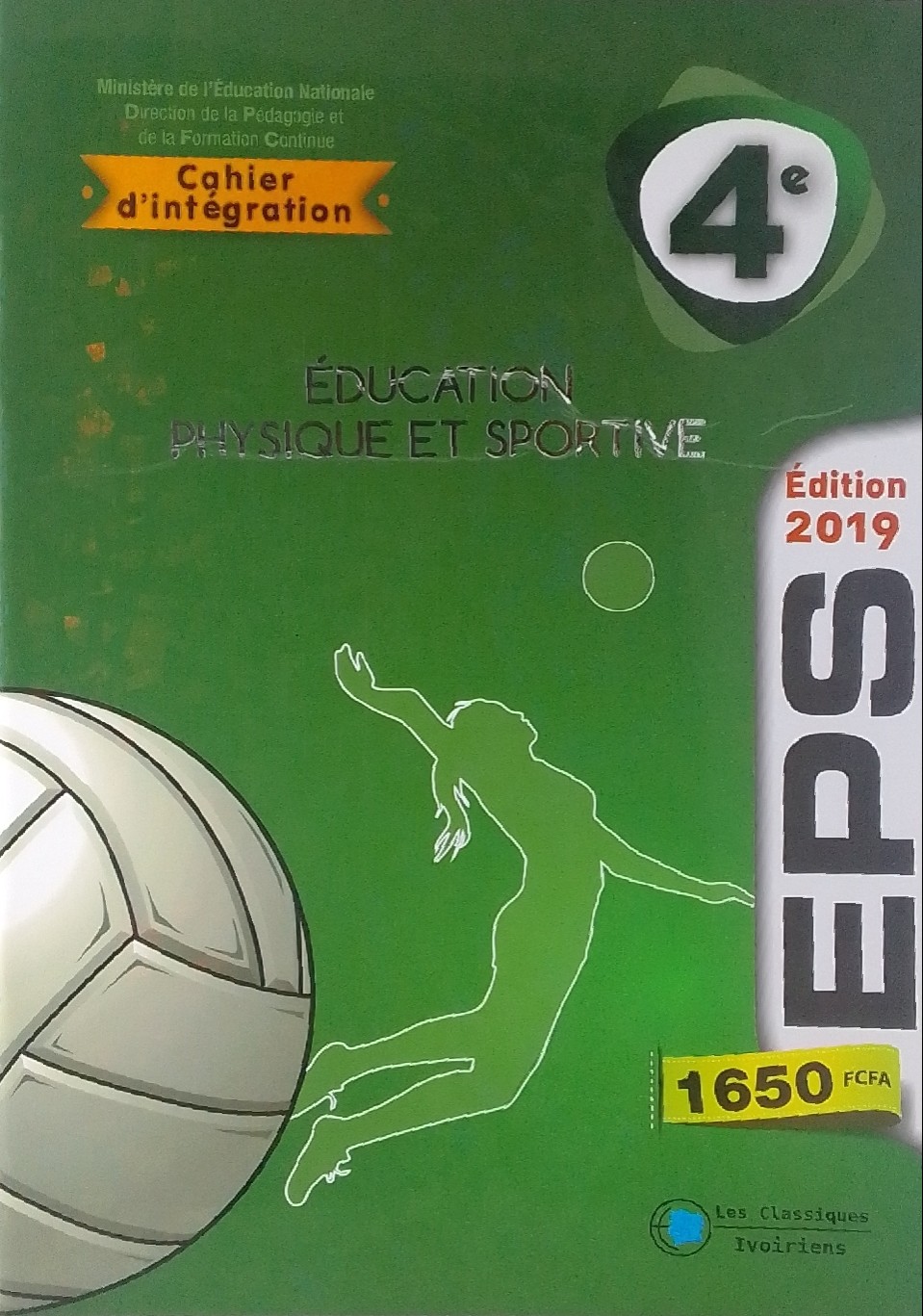 Mon cahier d'intégration EPS 4ème