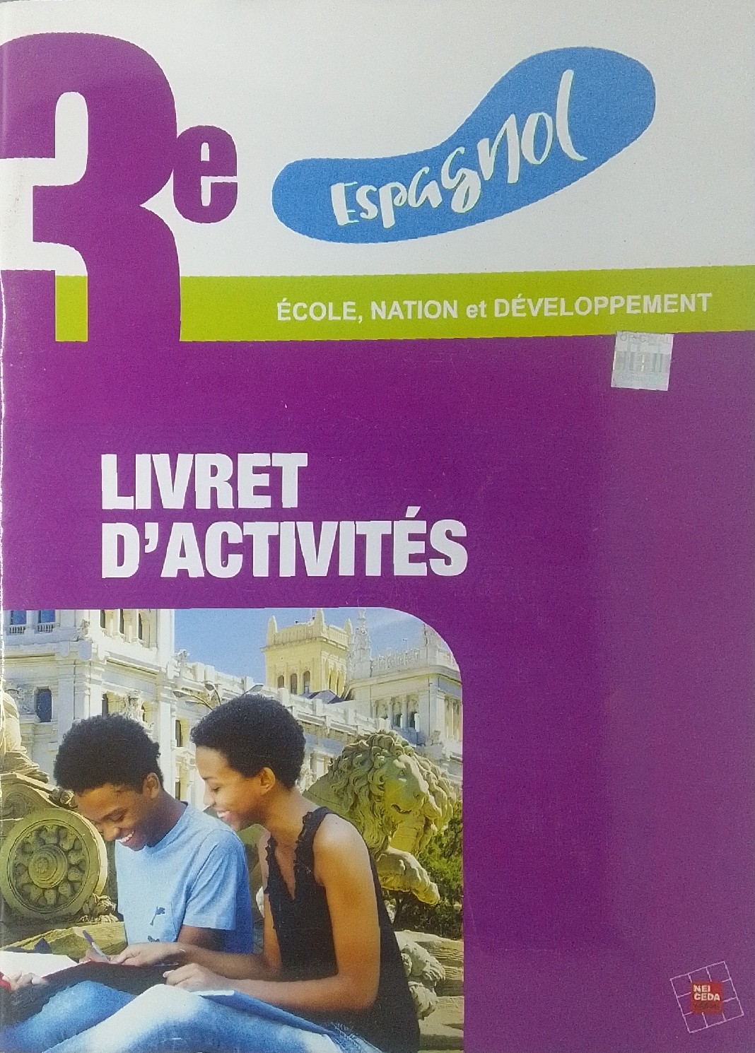 Livret d'activités Ya Estamos 3ème