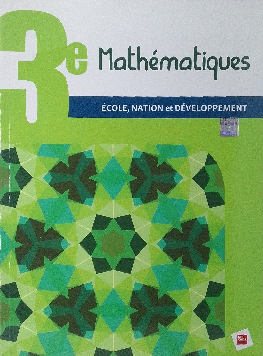 Livre de Mathématique 3ème