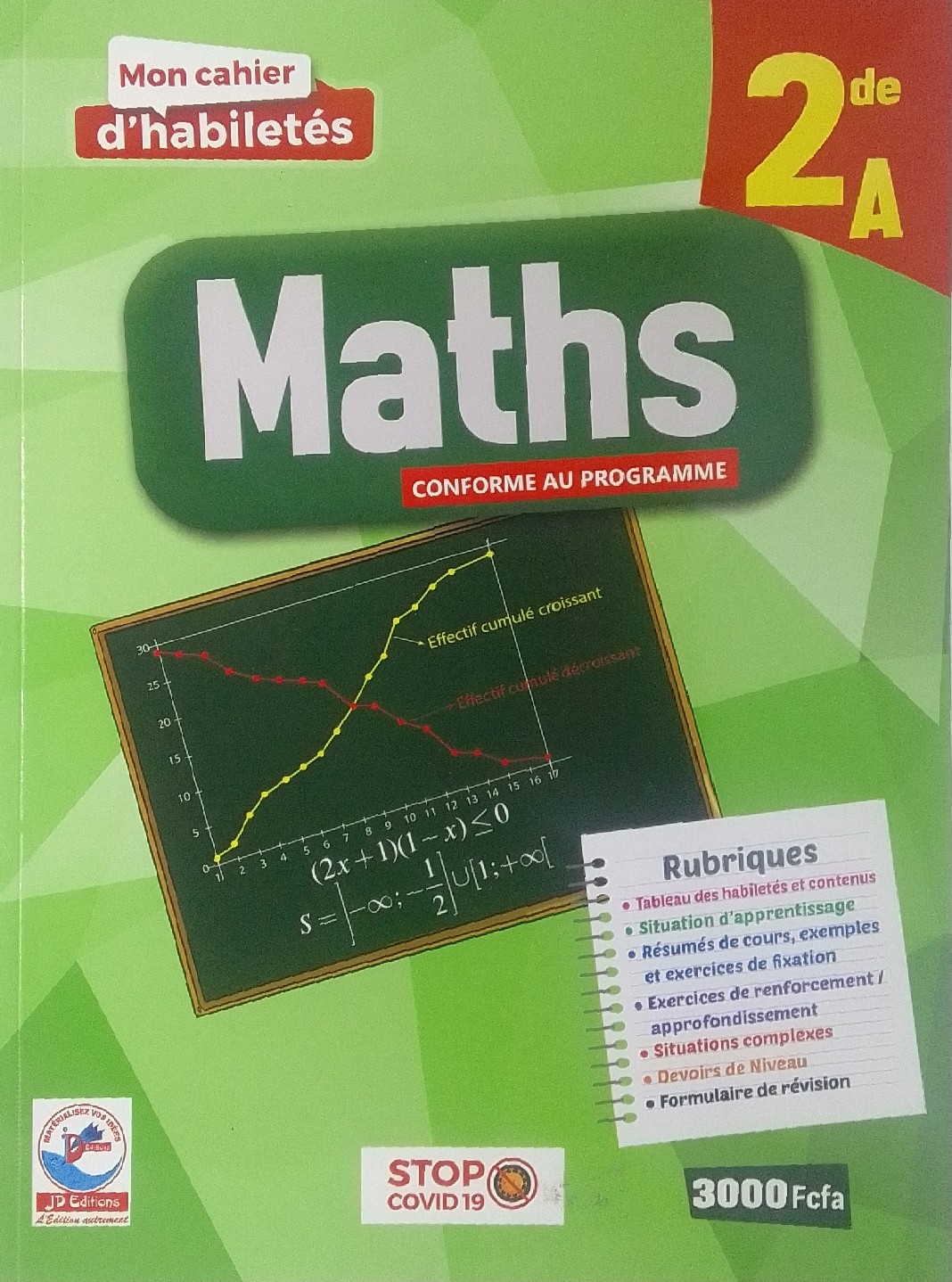 Les cahiers d'habiletés  maths 2nde A