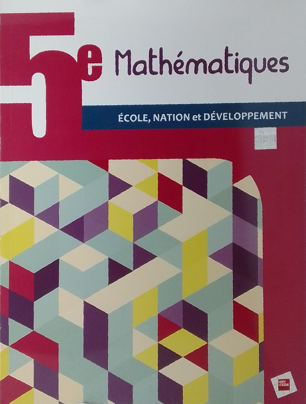 Livre de mathématique 5ème