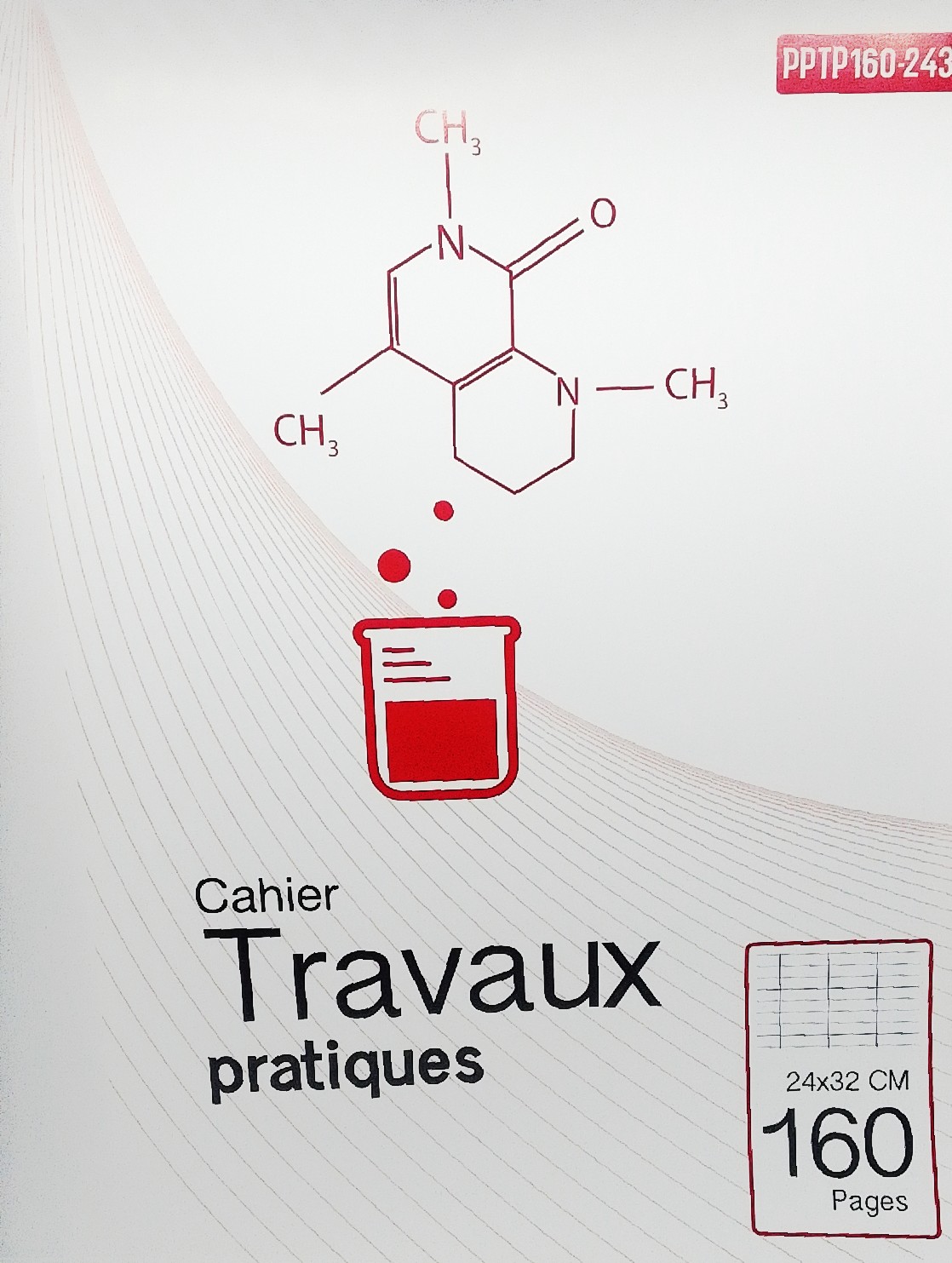 Cahier TP grand format 200 pages