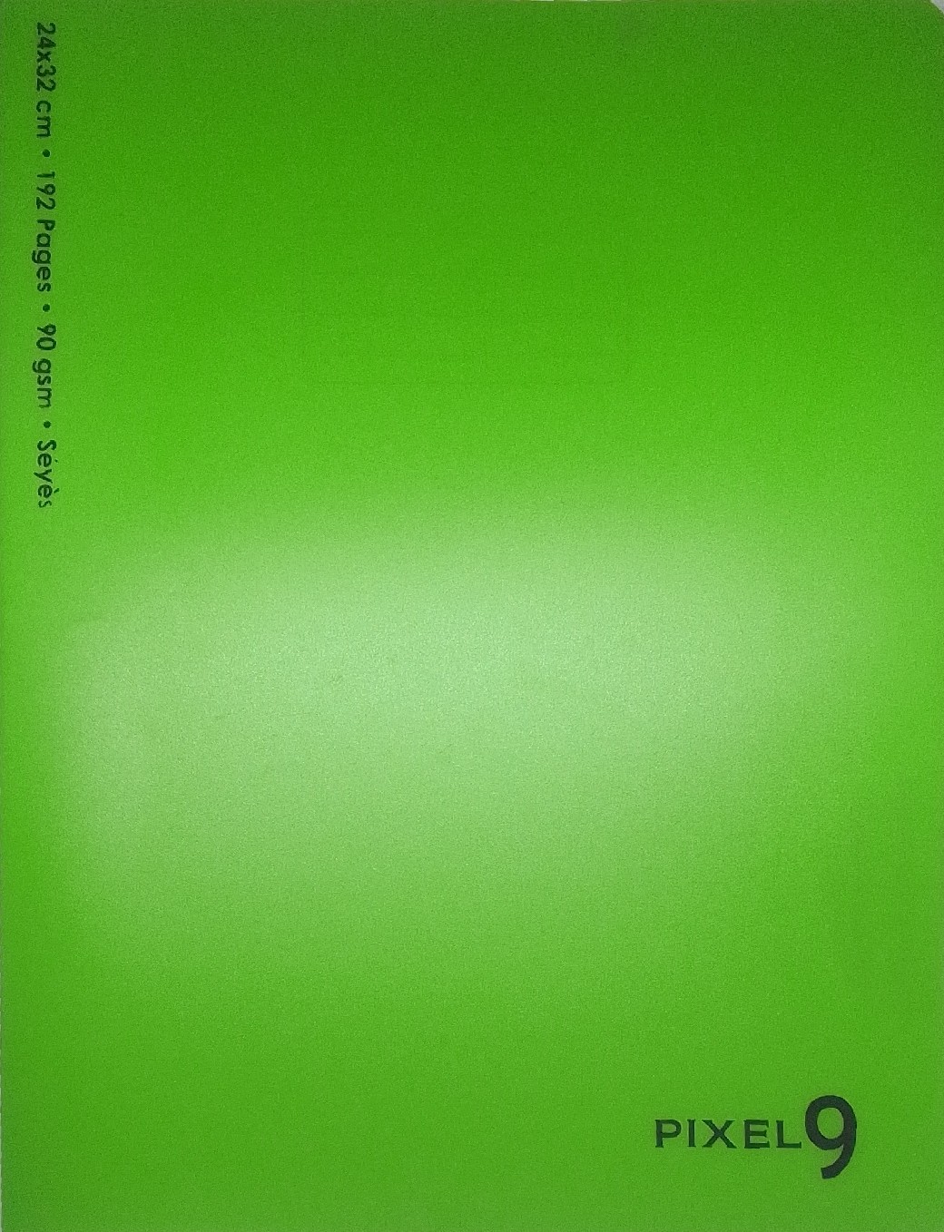 Cahier étudiant grands carreaux 200 pages