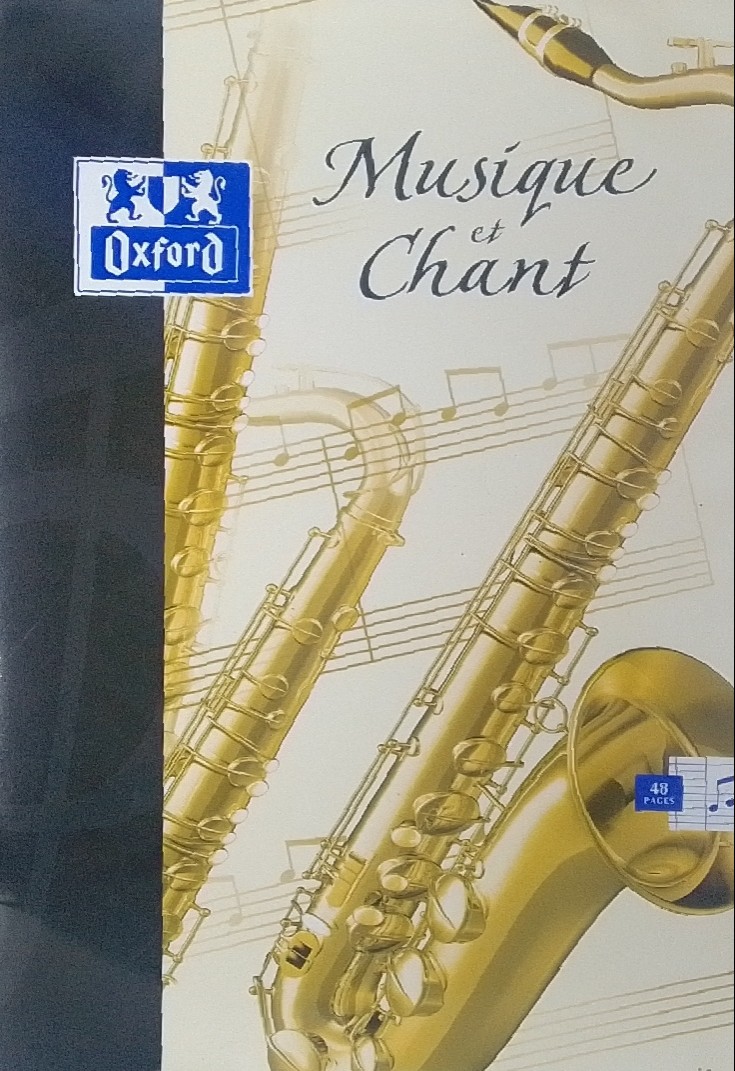 Cahier de Musique 100 pages